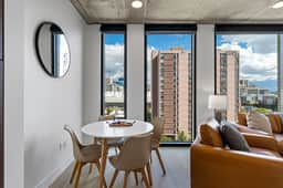 8th fl. Amazing views! Lux design! Pool/gym/Pkg!